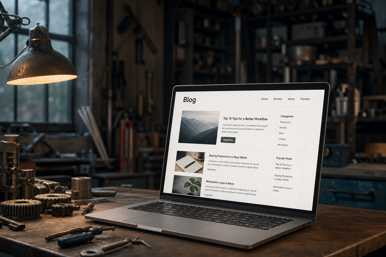 Industrial Style Computer Blog-1